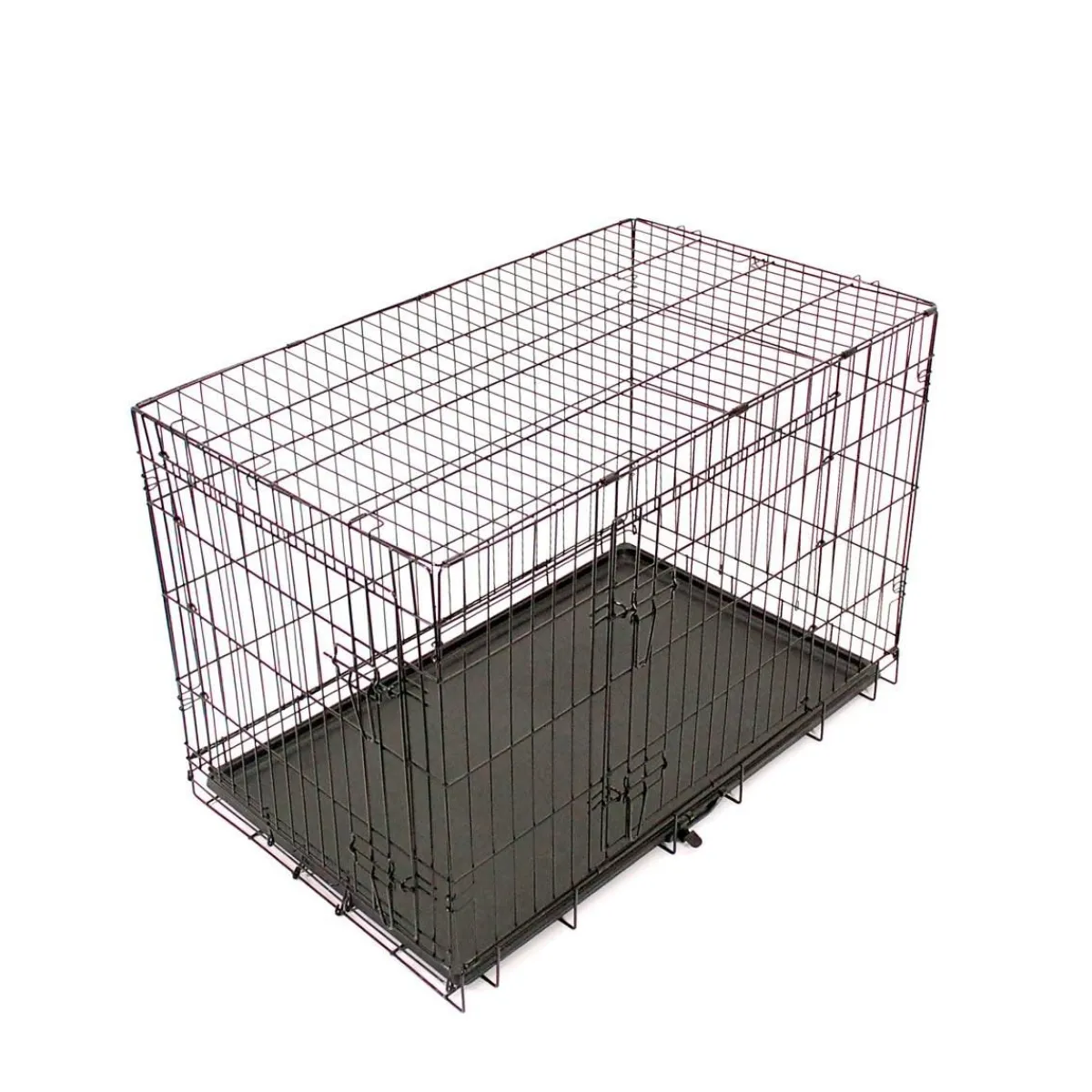 aeolus_double_door_crates_quot__quot_4.webp Ryan's Pet Supplies Aeolus Double Door Crates 36" - 48"