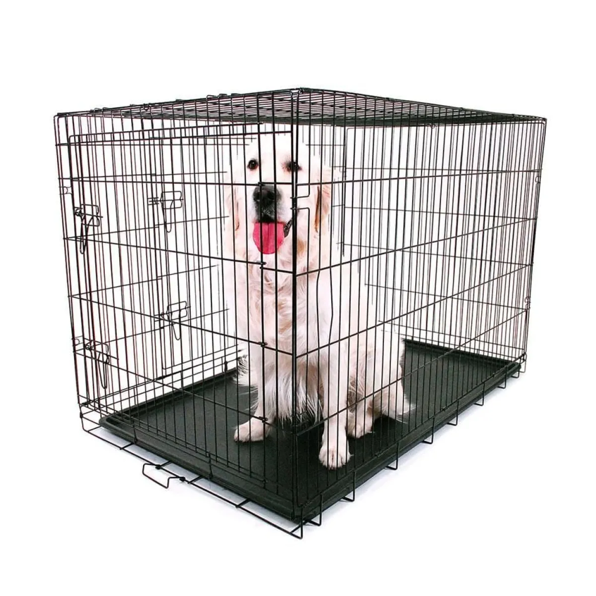 aeolus_double_door_crates_quot__quot_8.webp Ryan's Pet Supplies Aeolus Double Door Crates 36" - 48"