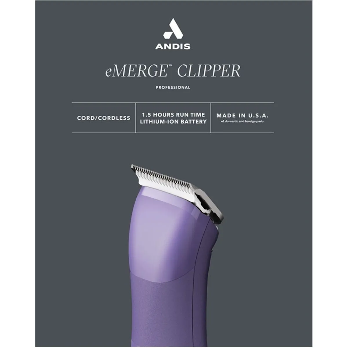 andis_emerge_clippers_15.webp Ryan's Pet Supplies Andis eMerge Clippers