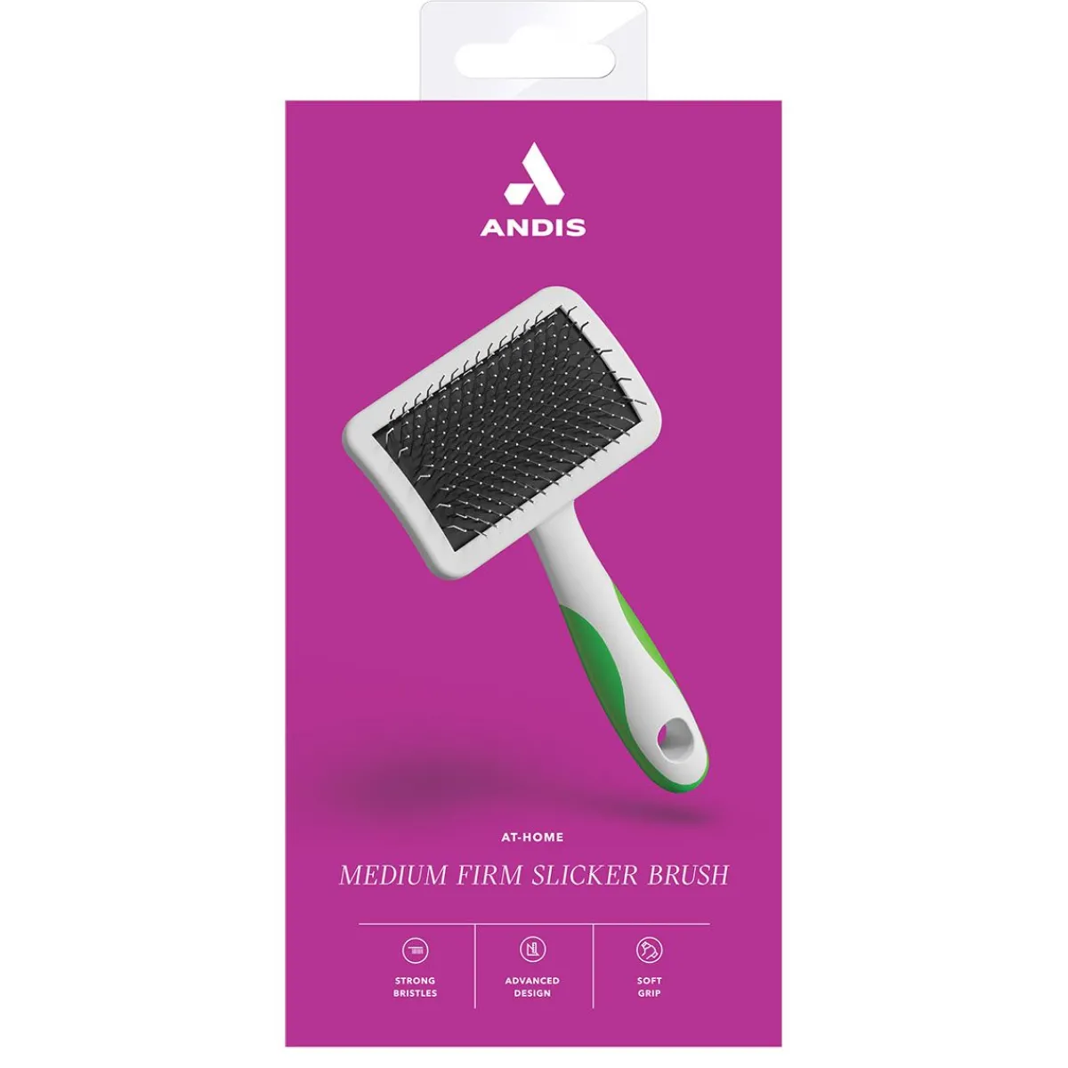andis_firm_slicker_brush__medium_5.webp Ryan's Pet Supplies Andis Firm Slicker Brush - Medium