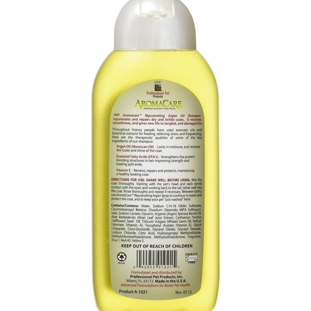 aromacare_rejuvenating_argan_oil_shampoo__2.webp Ryan's Pet Supplies AromaCare Rejuvenating Argan Oil Shampoo 32:1