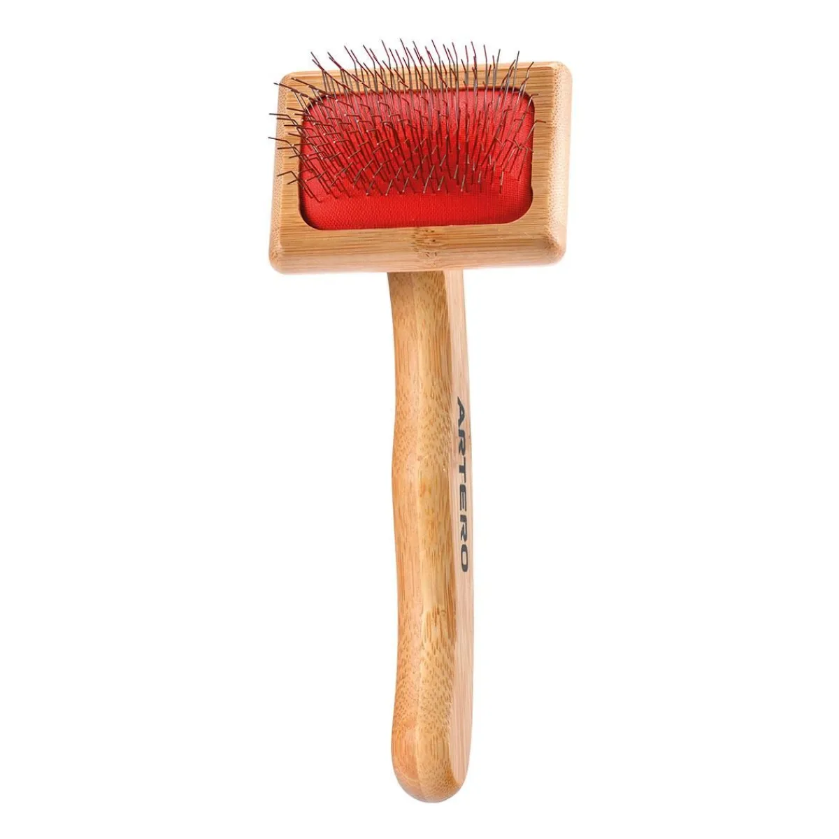 artero_nature_collection_long_pin_slicker_brush_3.webp Ryan's Pet Supplies Artero Nature Collection Long Pin Slicker Brush