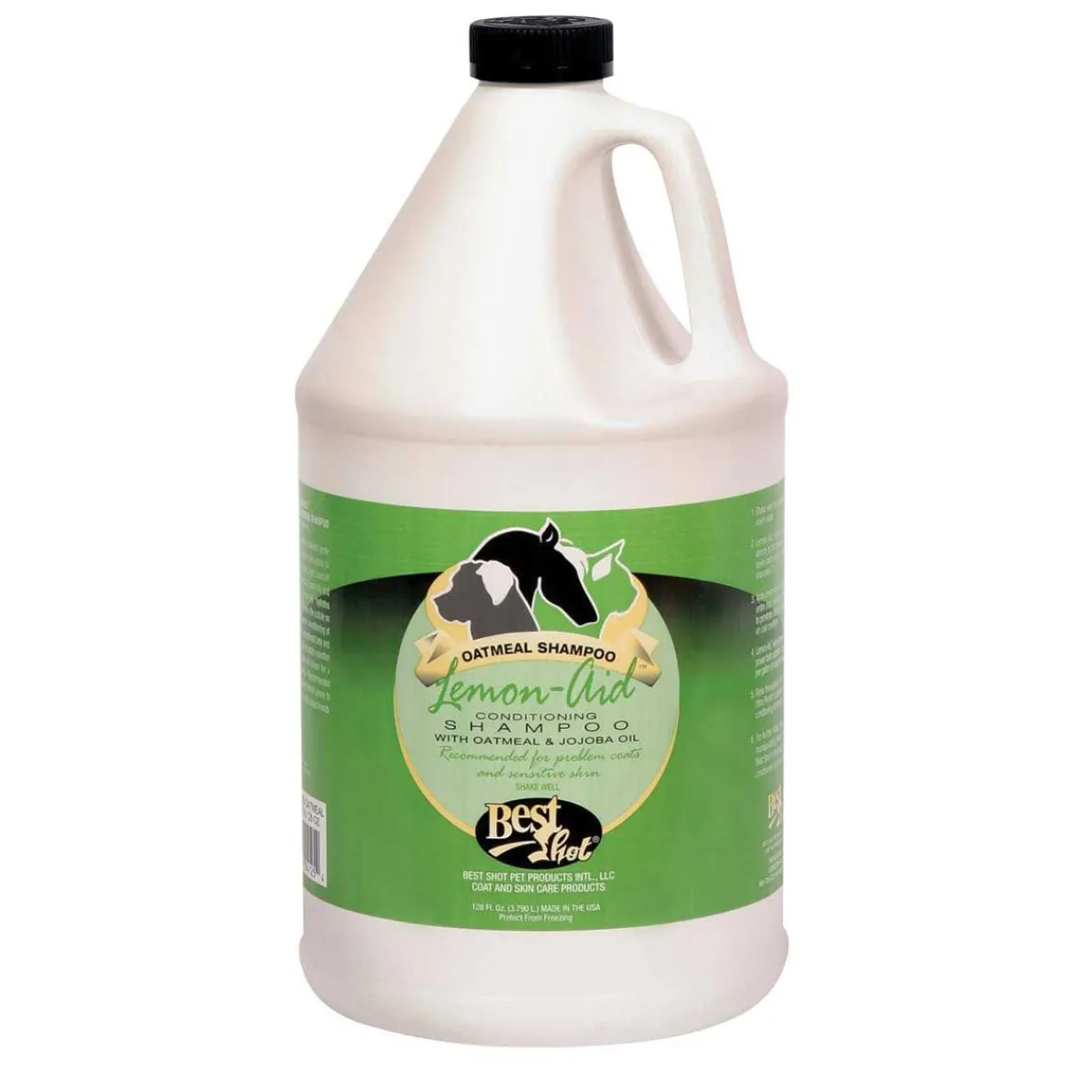 best_shot_lemonaid_oatmeal_jojoba_oil_conditioning_shampoo_3.webp Ryan's Pet Supplies Best Shot Lemon-Aid Oatmeal Jojoba Oil Conditioning Shampoo