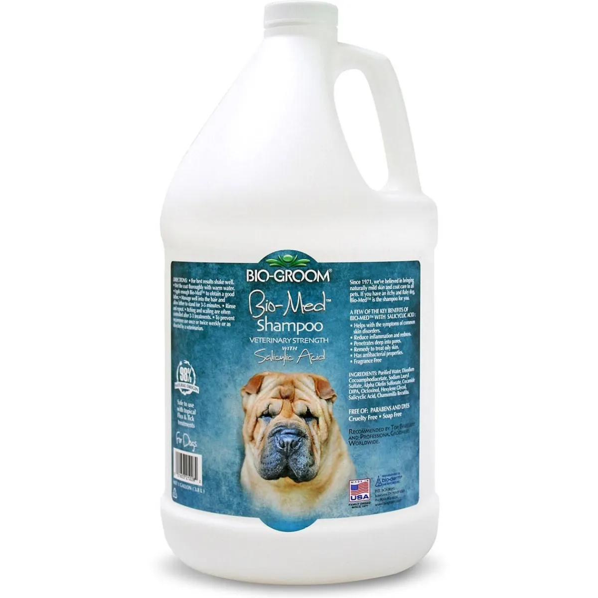 biogroom_biomed_veterinary_strength_topical_solution_dog_shampoo_3.webp Ryan's Pet Supplies Bio-Groom Bio-Med Veterinary Strength Topical Solution Dog Shampoo