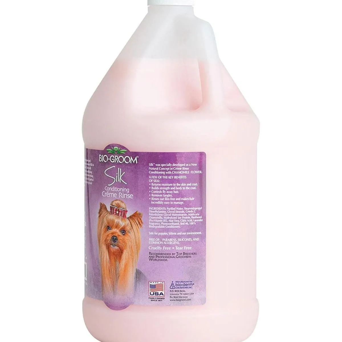 biogroom_silk_creme_rinse_conditioner__3.webp Ryan's Pet Supplies Bio-Groom Silk Creme Rinse Conditioner 4:1