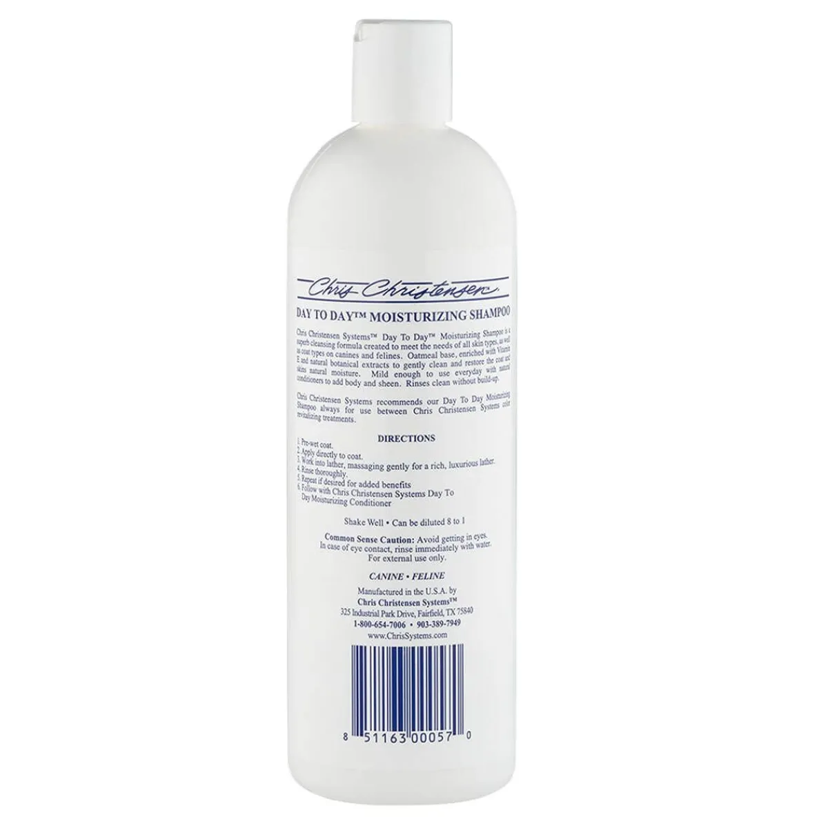 chris_christensen_day_to_day_moisturizing_shampoo_4.webp Ryan's Pet Supplies Chris Christensen Day to Day Moisturizing Shampoo