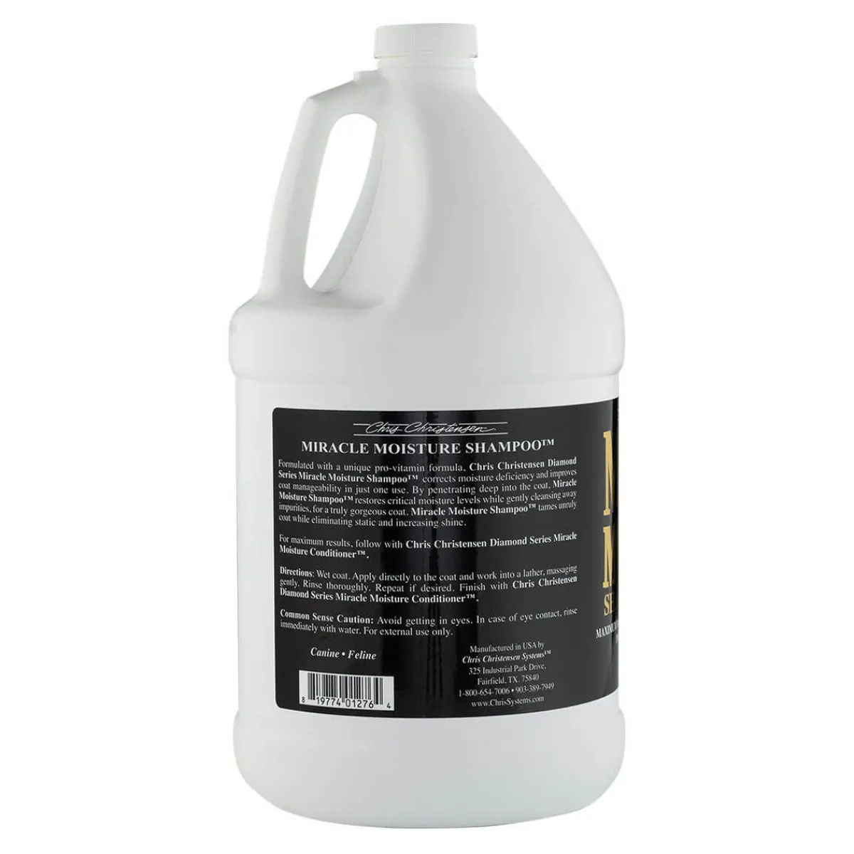 chris_christensen_diamond_series_miracle_moisture_shampoo_2.webp Ryan's Pet Supplies Chris Christensen Diamond Series Miracle Moisture Shampoo