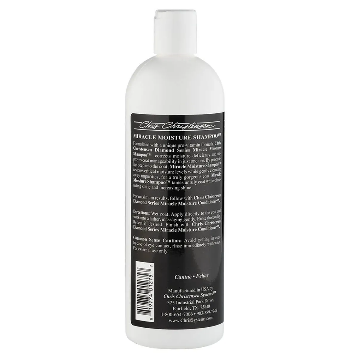 chris_christensen_diamond_series_miracle_moisture_shampoo_4.webp Ryan's Pet Supplies Chris Christensen Diamond Series Miracle Moisture Shampoo