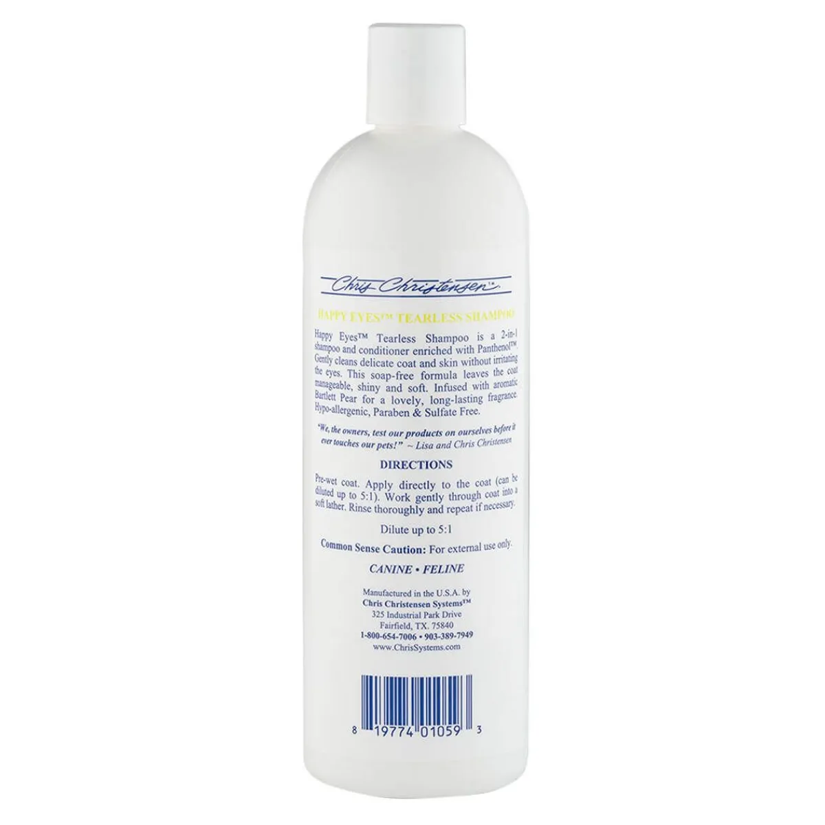 chris_christensen_happy_eyes_tearless_shampoo_4.webp Ryan's Pet Supplies Chris Christensen Happy Eyes Tearless Shampoo