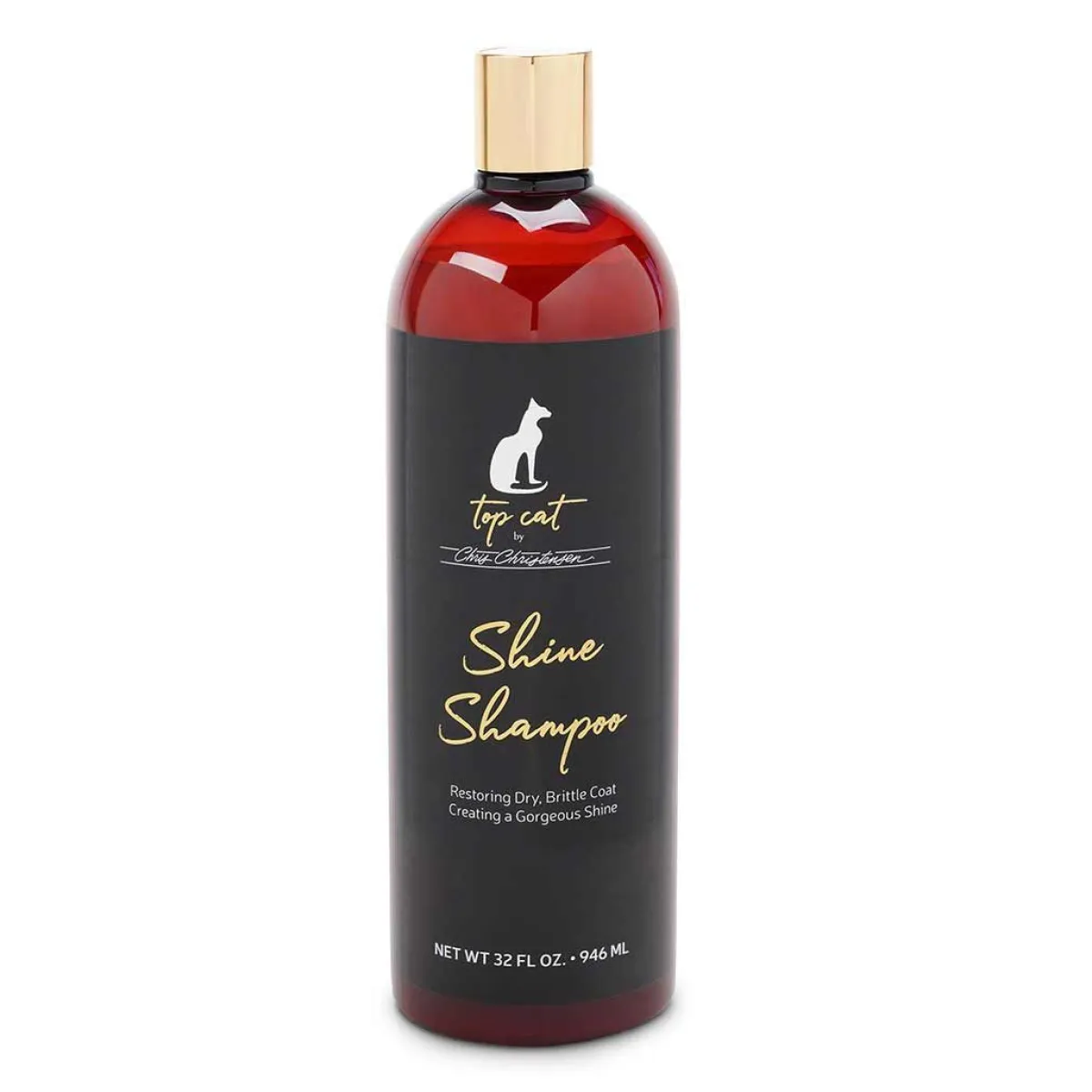 chris_christensen_top_cat__restorative_shine_cat_shampoo_3.webp Ryan's Pet Supplies Chris Christensen Top Cat - Restorative Shine Cat Shampoo