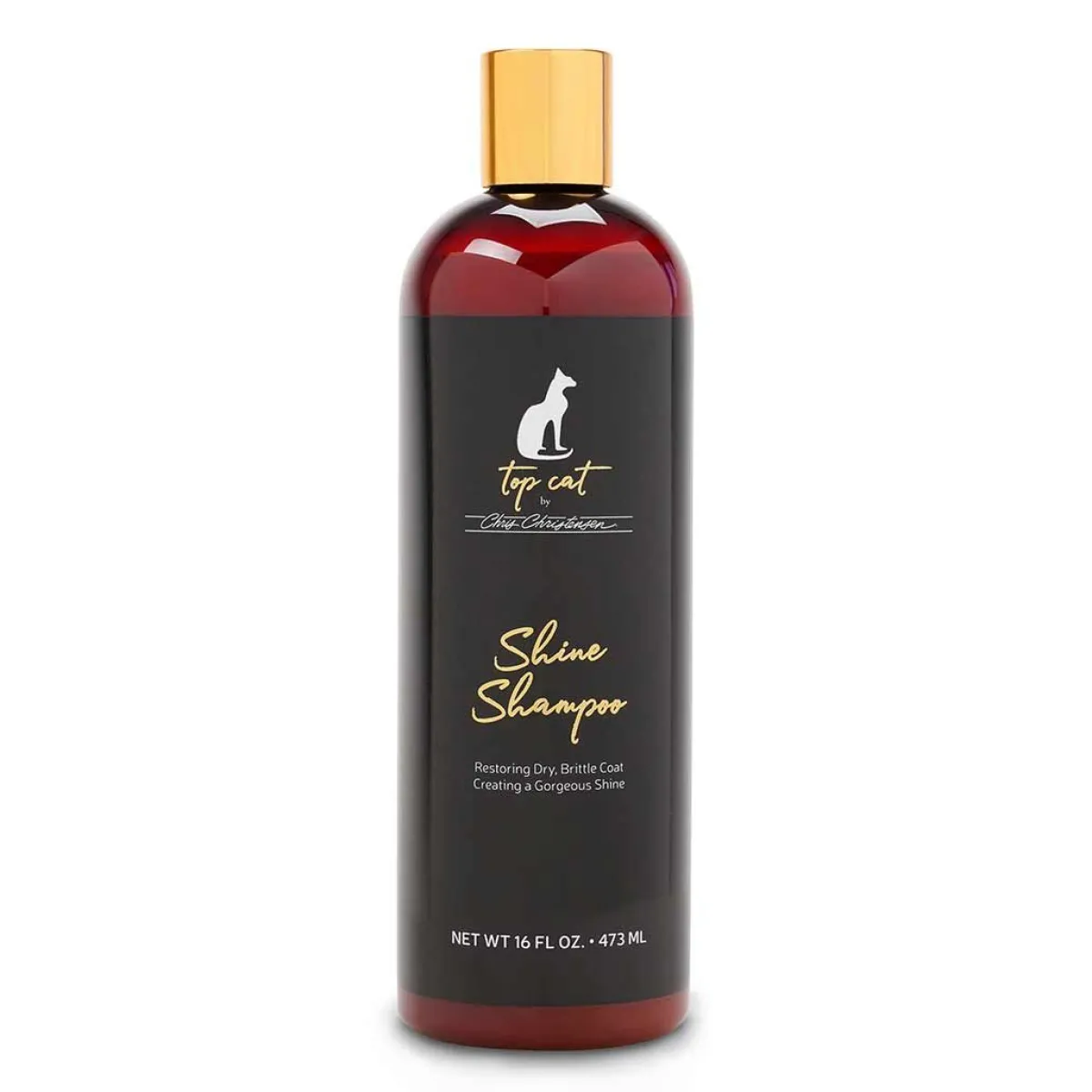 chris_christensen_top_cat__restorative_shine_cat_shampoo_5.webp Ryan's Pet Supplies Chris Christensen Top Cat - Restorative Shine Cat Shampoo