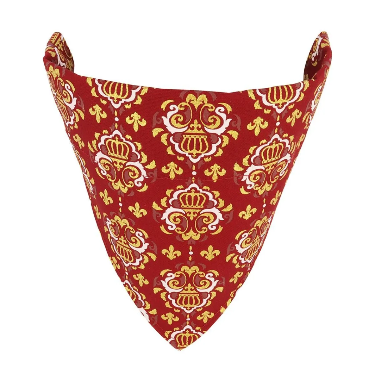 coastal_accent_metallic_over_the_collar_dog_bandana_4.webp Ryan's Pet Supplies Coastal Accent Metallic Over the Collar Dog Bandana