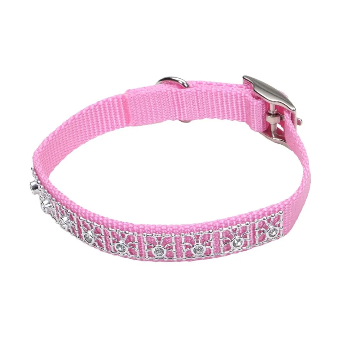 coastal_nylon_jewel_collars_quot_3.webp Ryan's Pet Supplies Coastal Nylon Jewel Collars 5/8"