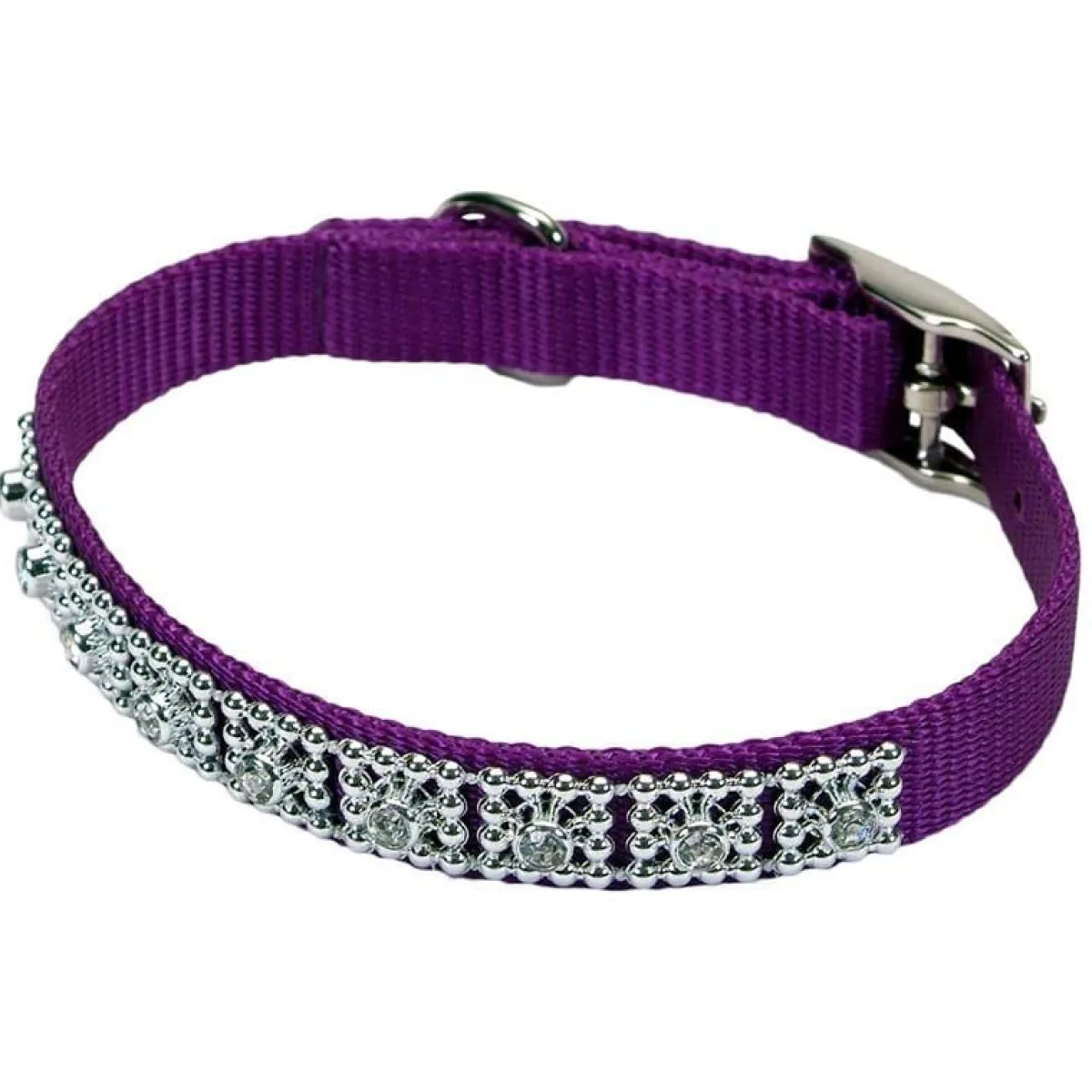 coastal_nylon_jewel_collars_quot_4.webp Ryan's Pet Supplies Coastal Nylon Jewel Collars 5/8"