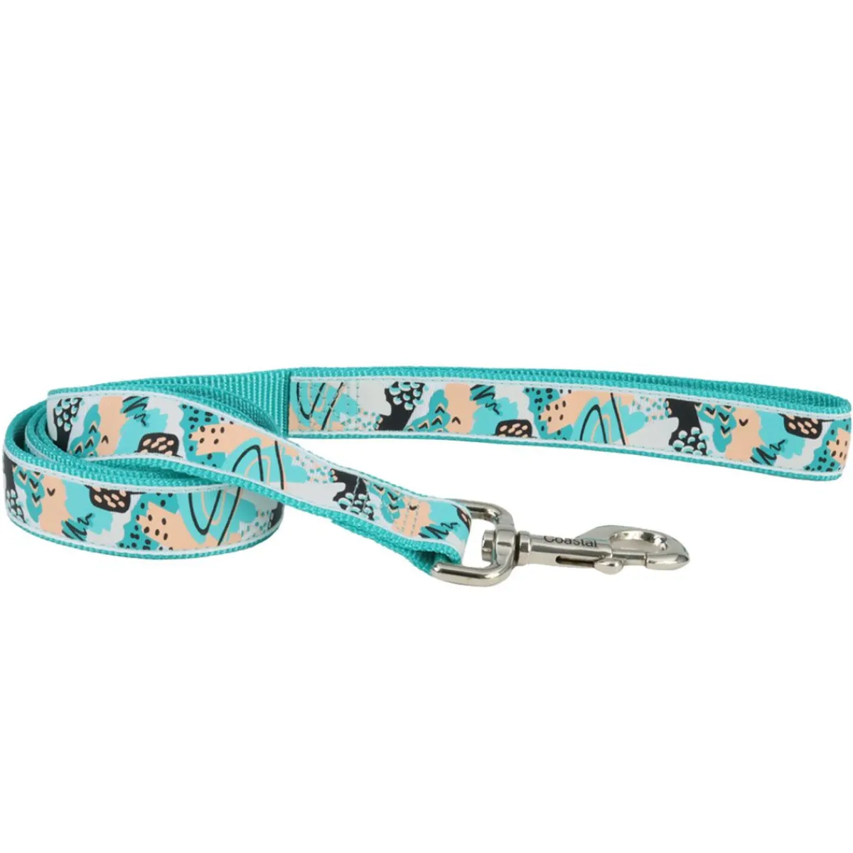 coastal_singleply_ribbon_dog_leash_quot_x__2.webp Ryan's Pet Supplies Coastal Single-Ply Ribbon Dog Leash 1" x 6'