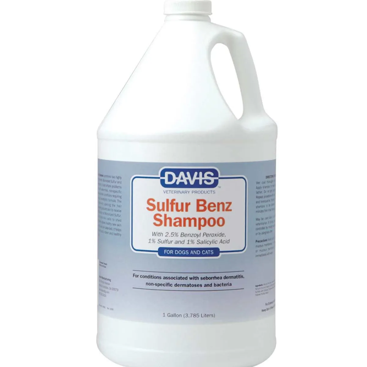 davis_sulfur_benz_shampoo_for_dogs_and_cats_2.webp Ryan's Pet Supplies Davis Sulfur Benz Shampoo for Dogs and Cats