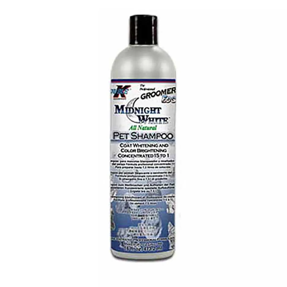 Ryan's Pet Supplies Double K Groomer's Edge Midnight White Shampoo 15:1