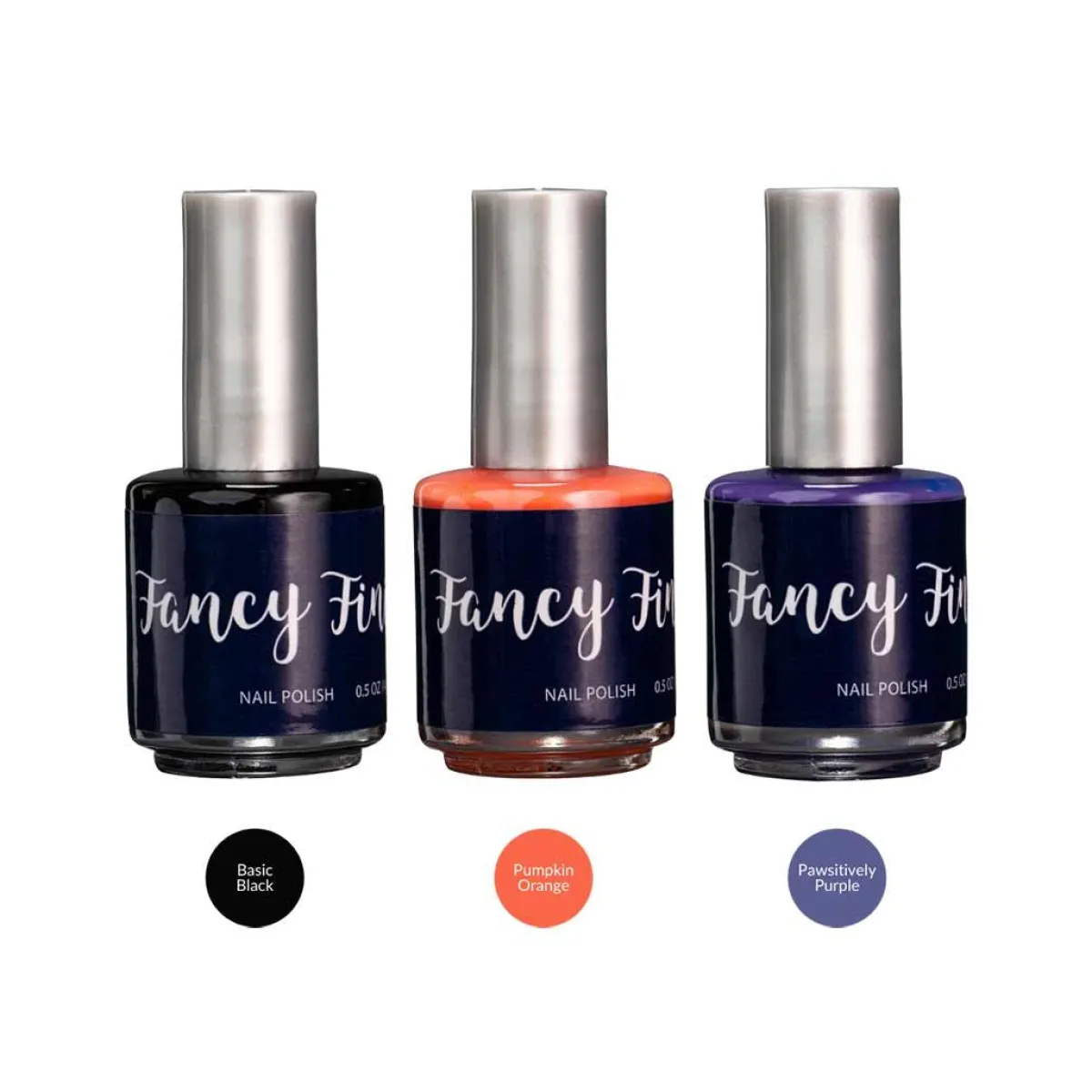 Ryan's Pet Supplies Fancy Finishes - Pet Nail Polish Halloween Kit (3 Colors)