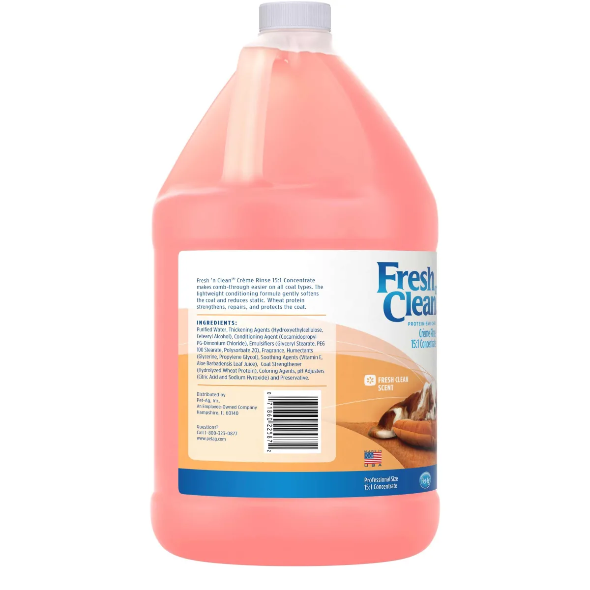 fresh_n_clean_creme_rinse__gallon_1.webp Ryan's Pet Supplies Fresh 'n Clean Creme Rinse 15:1 Gallon