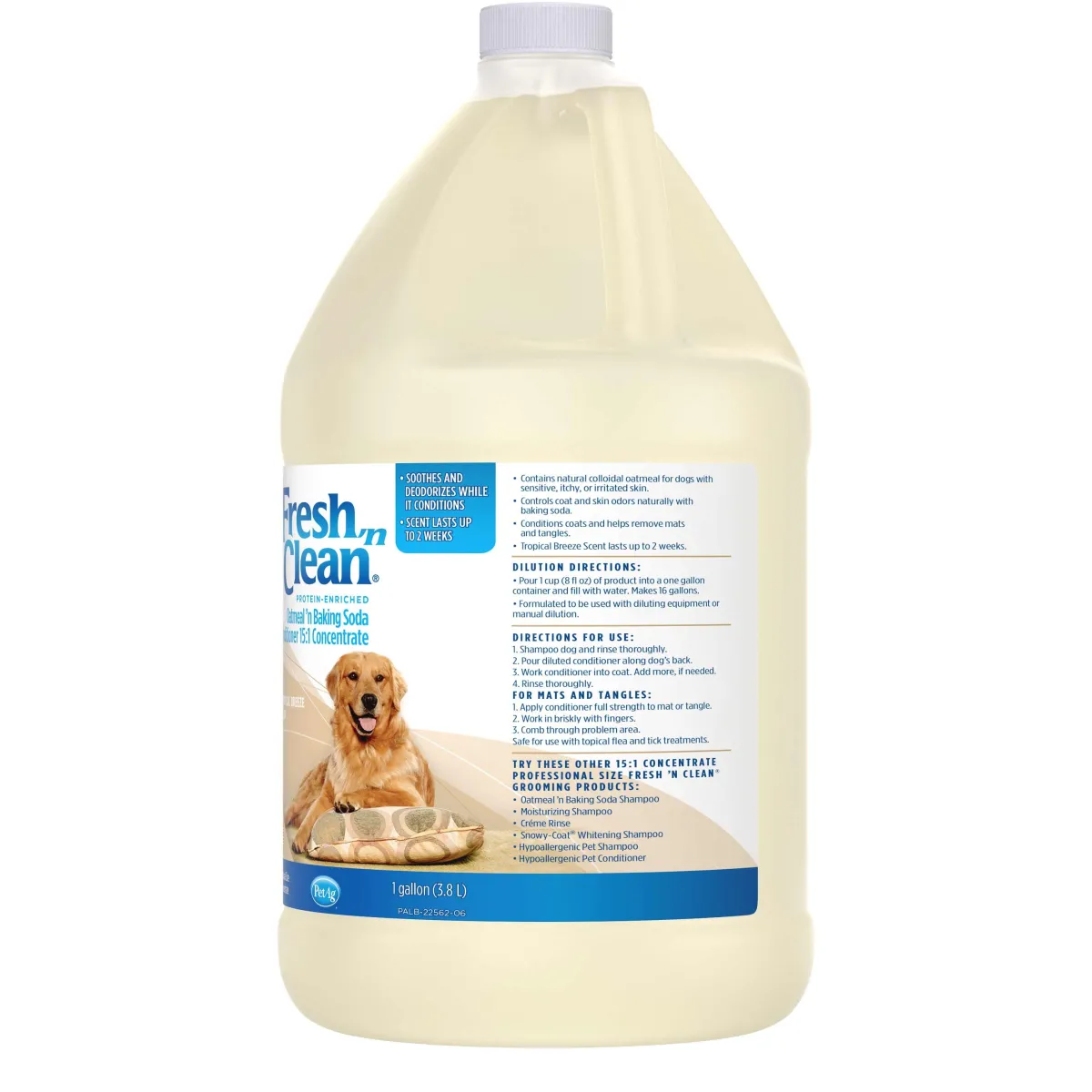 fresh_n_clean_oatmeal_n_baking_soda_conditioner__gallon_2.webp Ryan's Pet Supplies Fresh 'n Clean Oatmeal 'n Baking Soda Conditioner 15:1 Gallon