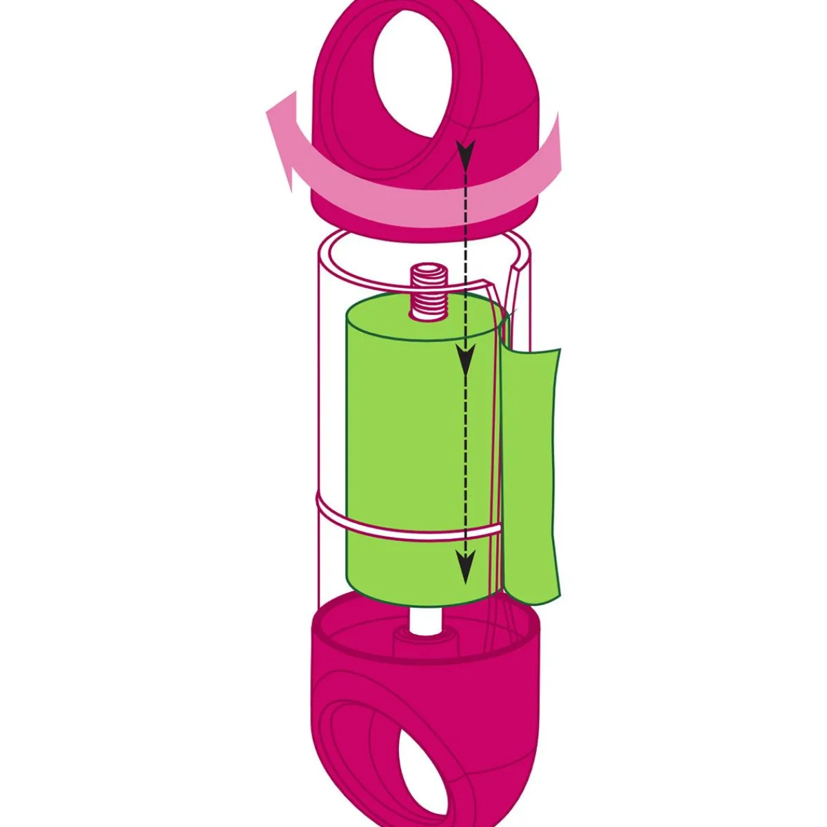 greenline_loop_poop_bag_dispenser_4.webp Ryan's Pet Supplies GreenLine LOOP Poop Bag Dispenser