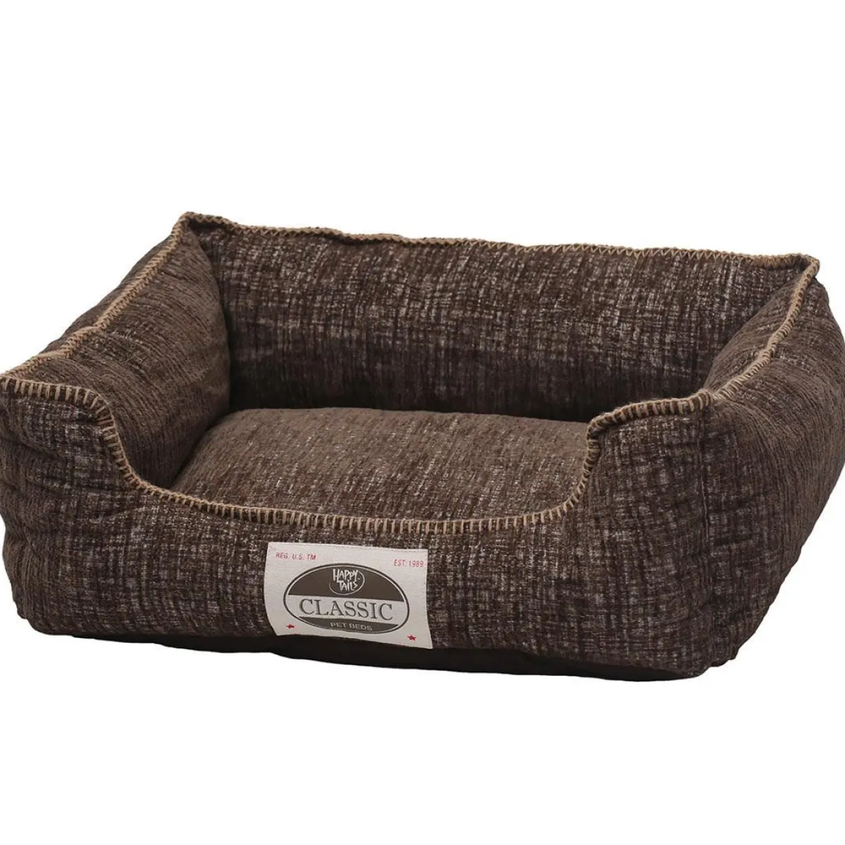 happy_tails_chenille_bed_2.webp Ryan's Pet Supplies Happy Tails Chenille Bed