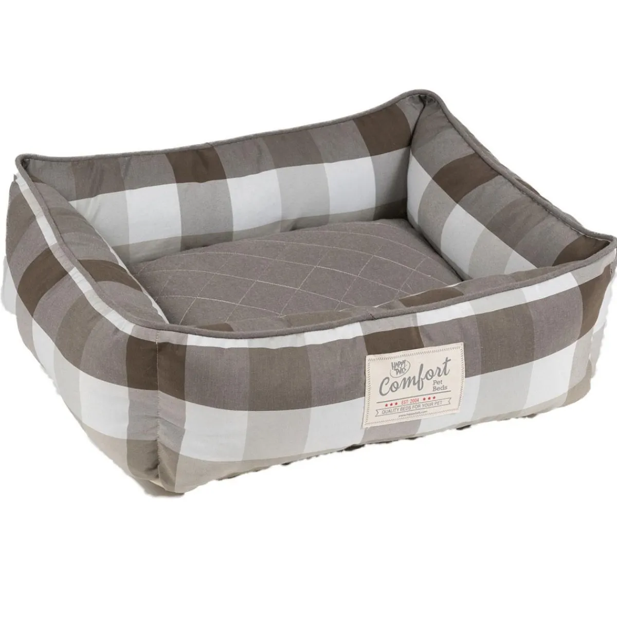 happy_tails_plaid_cloud_bed_7.webp Ryan's Pet Supplies Happy Tails Plaid Cloud Bed