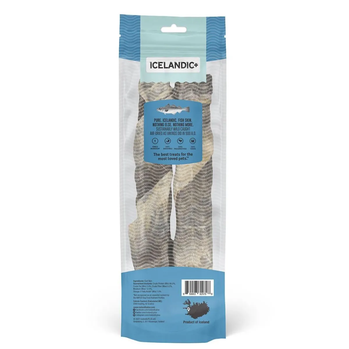 icelandic_cod_skin_hand_wrapped_chew_stick_2.webp Ryan's Pet Supplies Icelandic+ Cod Skin Hand Wrapped Chew Stick