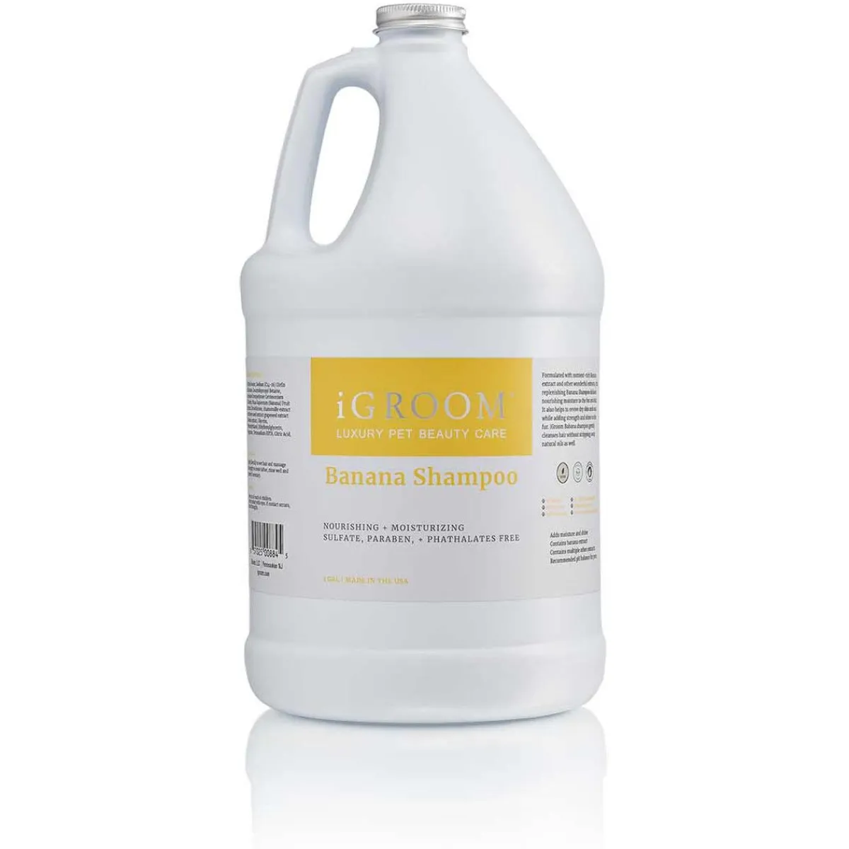 igroom_banana_shampoo_for_dogs_and_cats_2.webp Ryan's Pet Supplies iGroom Banana Shampoo for Dogs and Cats