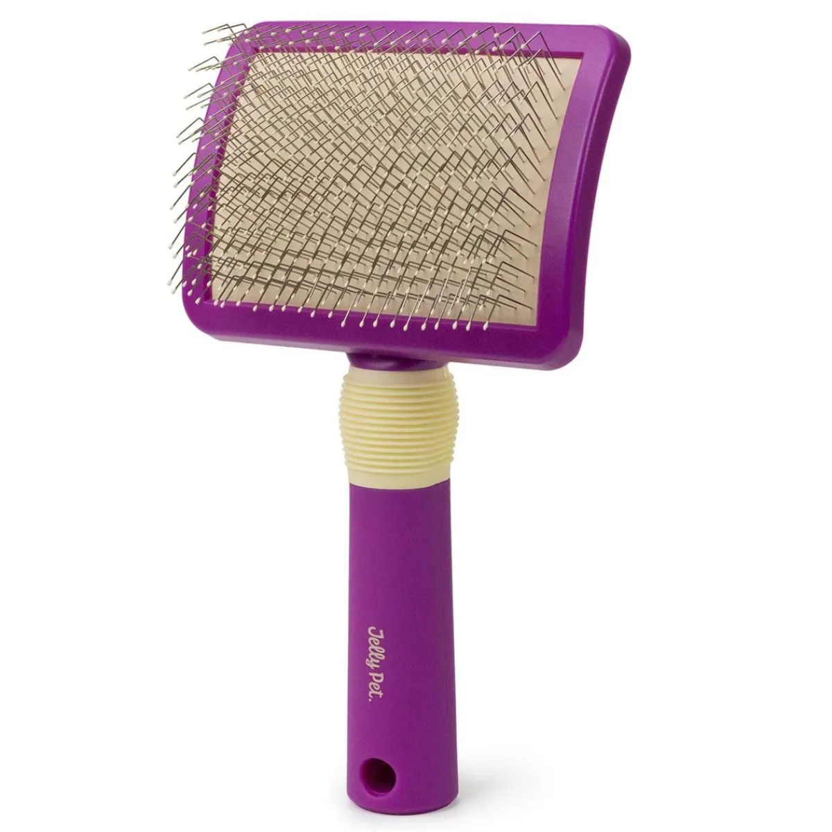 jelly_pet_pivoting_slicker_brush_1.webp Ryan's Pet Supplies Jelly Pet Pivoting Slicker Brush