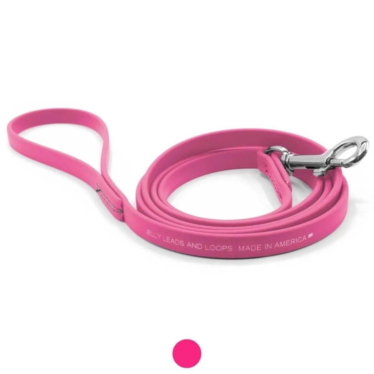 jelly_pet_waterproof_standard_dog_leash___x__6.webp Ryan's Pet Supplies Jelly Pet Waterproof Standard Dog Leash - 1/2'' x 6'