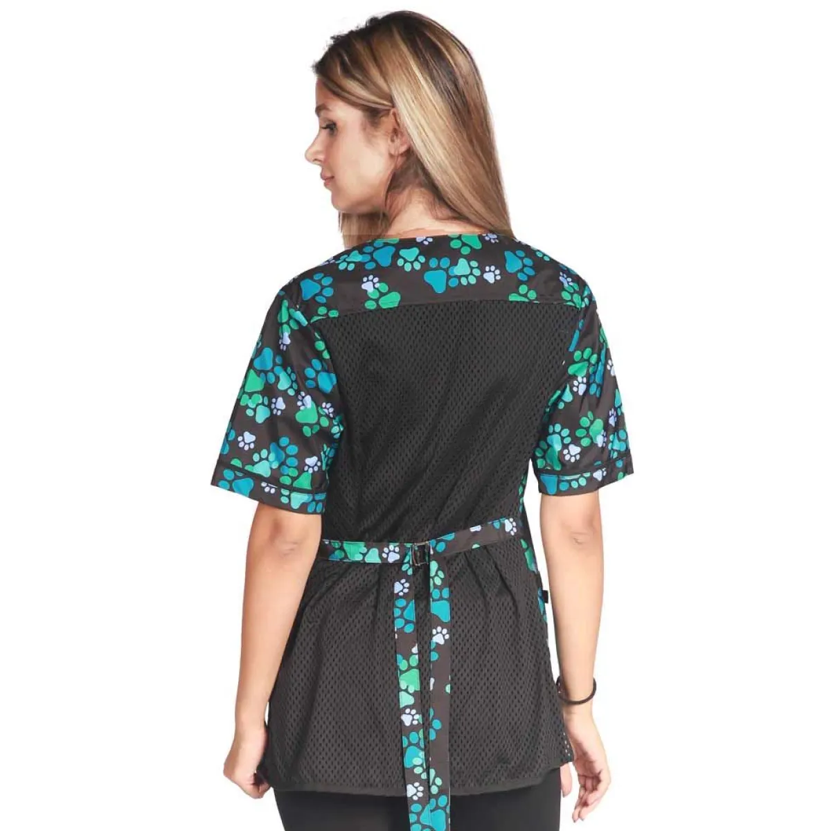 ladybird_line_womens_blue_waterproof_dog_bathing_jacket_2.webp Ryan's Pet Supplies Ladybird Line Women's Blue Waterproof Dog Bathing Jacket