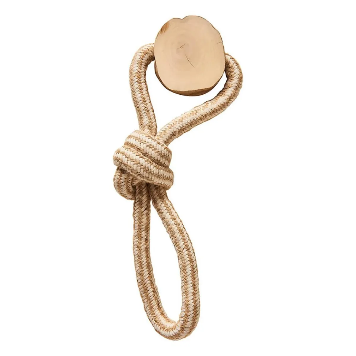 love_the_earth_coffee_wood_chew_rope_tug_1.webp Ryan's Pet Supplies Love the Earth Coffee Wood Chew Rope Tug
