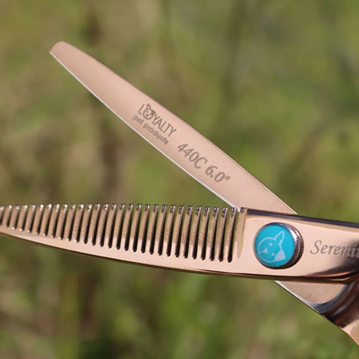 loyalty_pet_rose_gold_serenity_shear_set_6.webp Ryan's Pet Supplies Loyalty Pet Rose Gold Serenity Shear Set