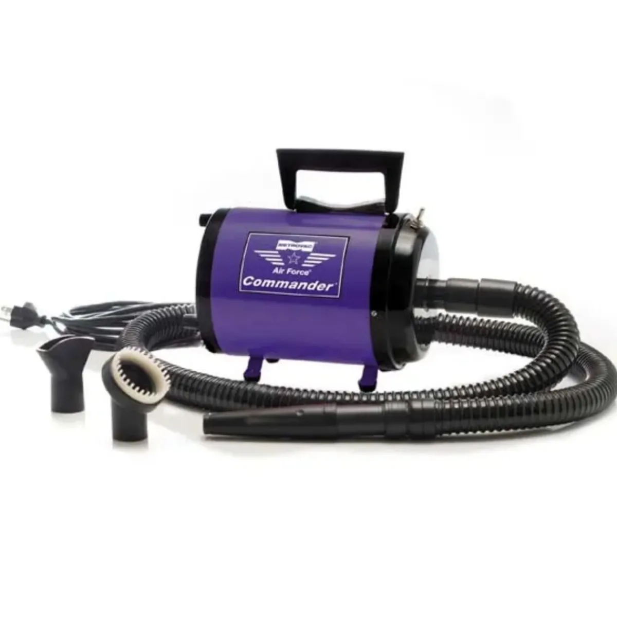 metrovac_air_force_commander__speed_grooming_dryer_6.webp Ryan's Pet Supplies MetroVac Air Force Commander 2 Speed Grooming Dryer