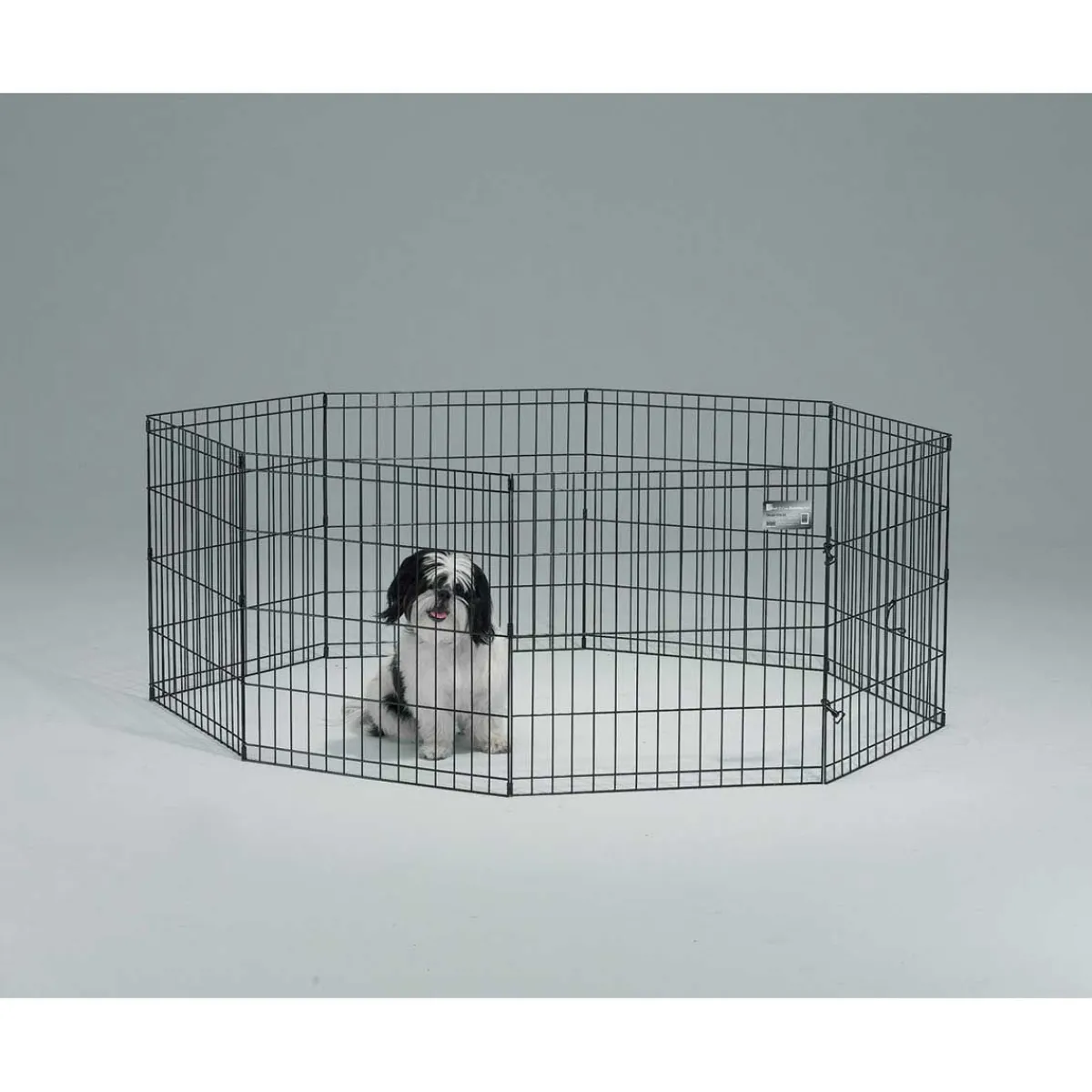 Ryan's Pet Supplies Midwest Exercise Pen Black Finish 36" High 8 Panels Without Door
