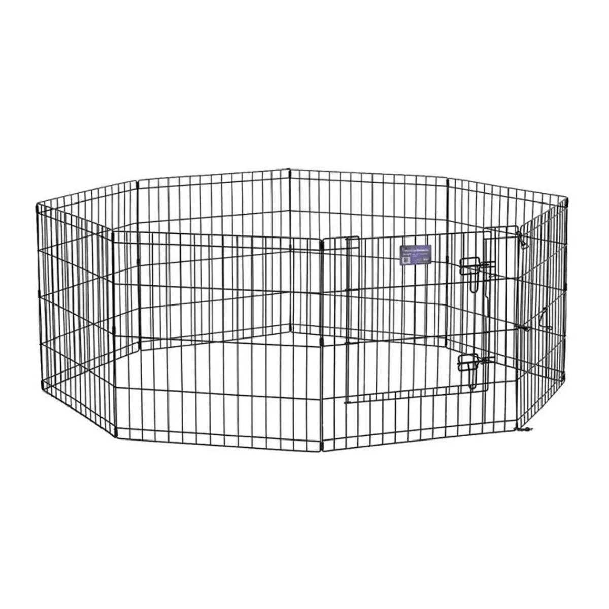 Ryan's Pet Supplies Midwest Step-Thru Animal Exercise Pen With Door 24" X 24"