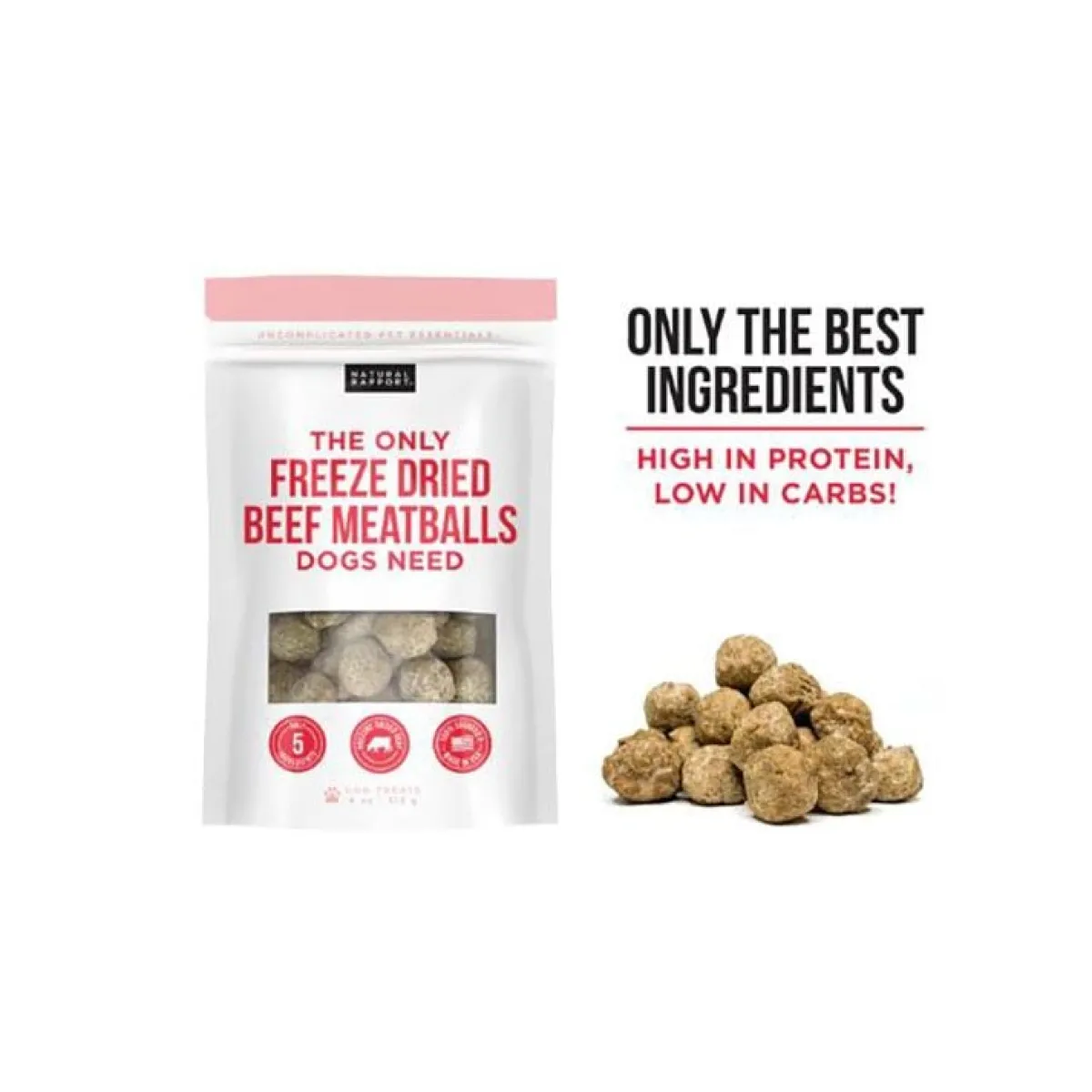 natural_rapport_the_only_freeze_dried_meatballs_dogs_need_3.webp Ryan's Pet Supplies Natural Rapport The Only Freeze Dried Meatballs Dogs Need