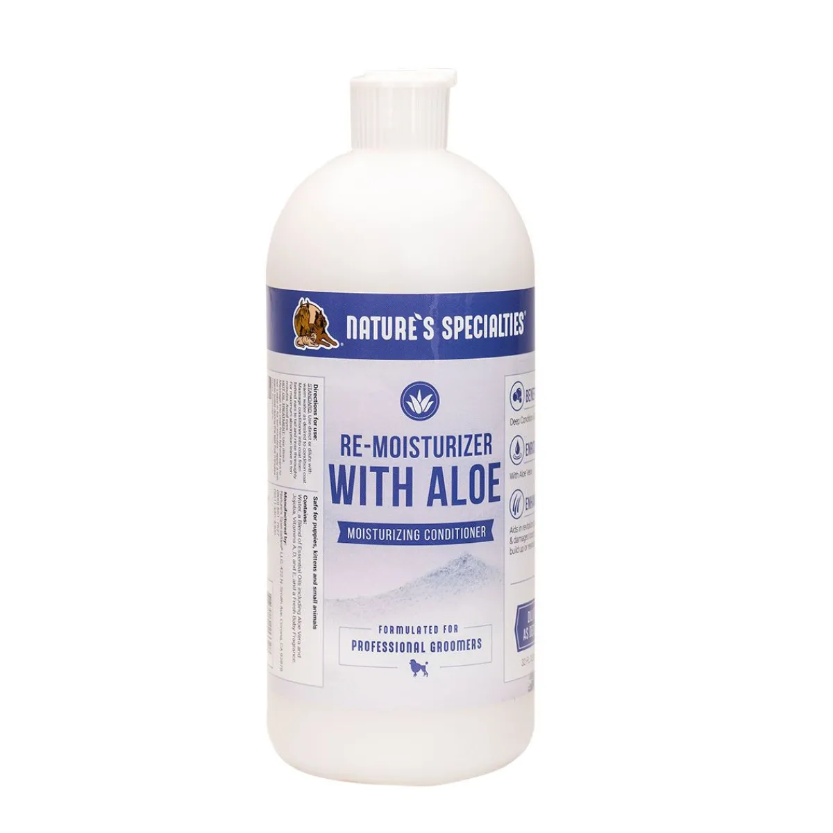 natures_specialties_aloe_remoisturizer_pet_conditioner_3.webp Ryan's Pet Supplies Nature's Specialties Aloe Remoisturizer Pet Conditioner