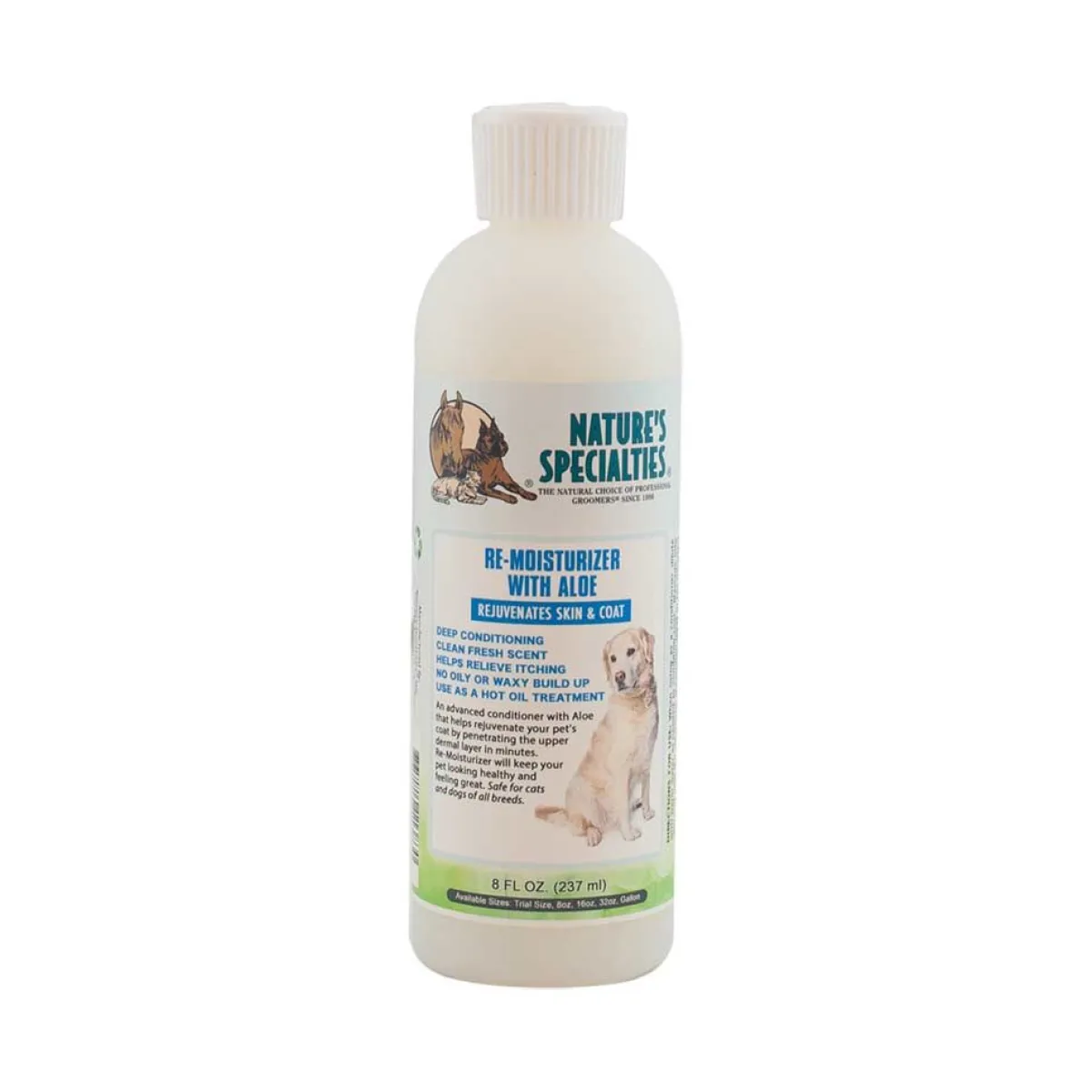 natures_specialties_aloe_remoisturizer_pet_conditioner_4.webp Ryan's Pet Supplies Nature's Specialties Aloe Remoisturizer Pet Conditioner