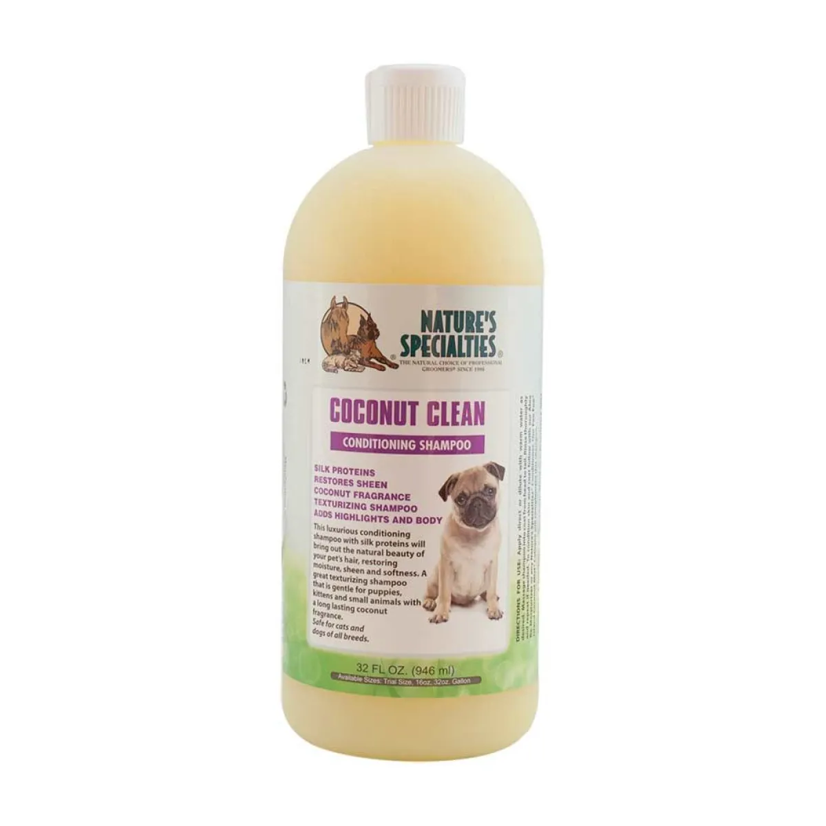 natures_specialties_coconut_clean_pet_shampoo__2.webp Ryan's Pet Supplies Nature's Specialties Coconut Clean Pet Shampoo 16:1