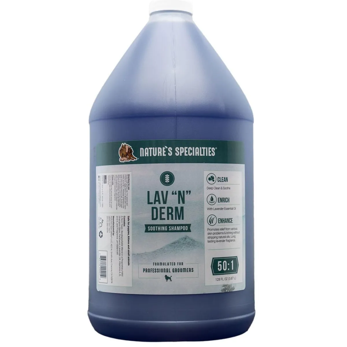 natures_specialties_lavnderm_pet_shampoo__4.webp Ryan's Pet Supplies Nature's Specialties Lav-N-Derm Pet Shampoo 50:1