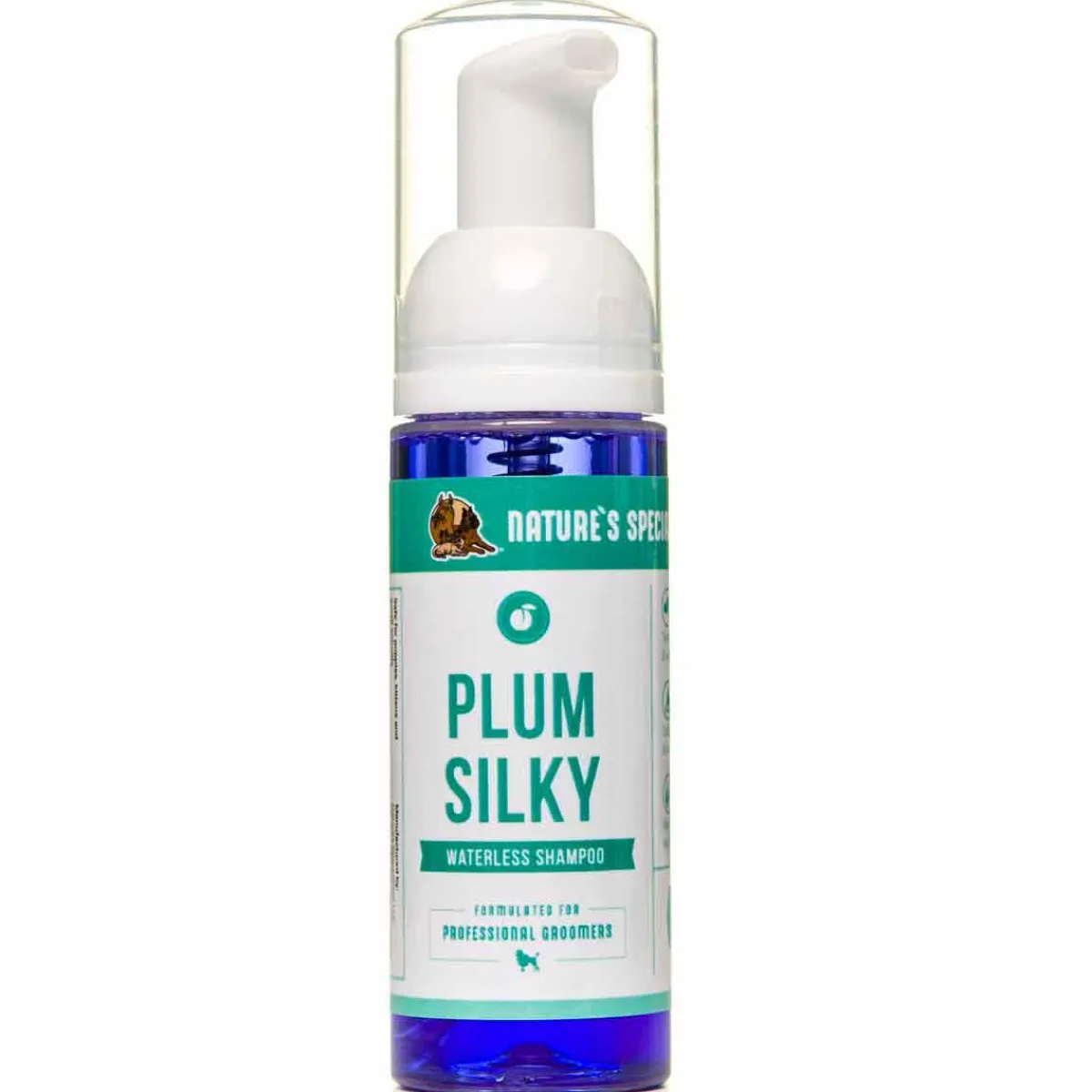 natures_specialties_plum_silky_waterless_foam_shampoo_2.webp Ryan's Pet Supplies Nature's Specialties Plum Silky Waterless Foam Shampoo