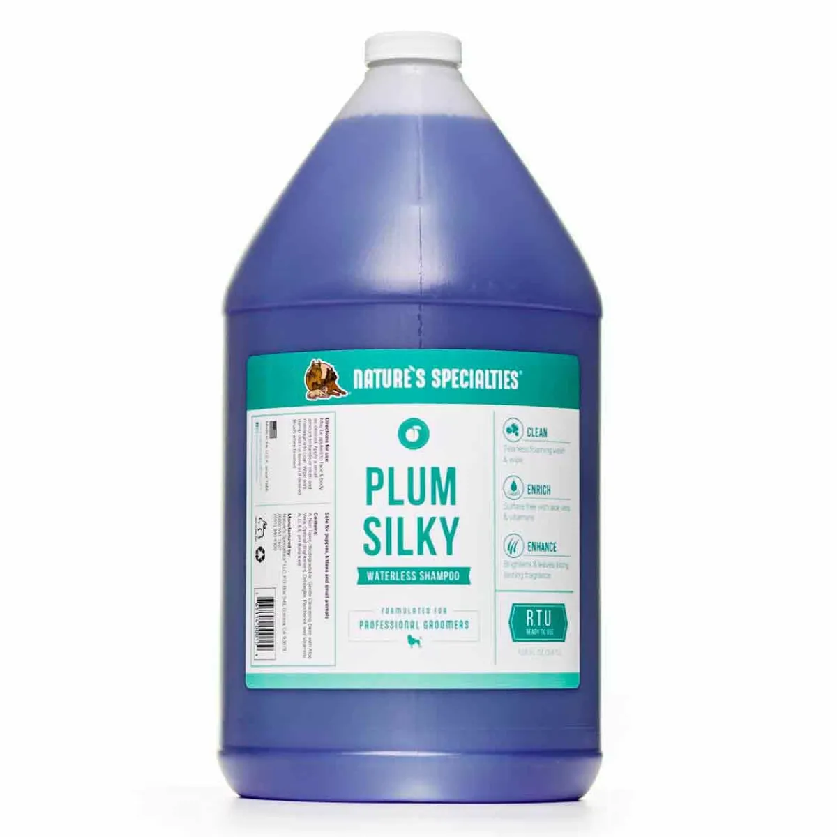 natures_specialties_plum_silky_waterless_foam_shampoo_3.webp Ryan's Pet Supplies Nature's Specialties Plum Silky Waterless Foam Shampoo