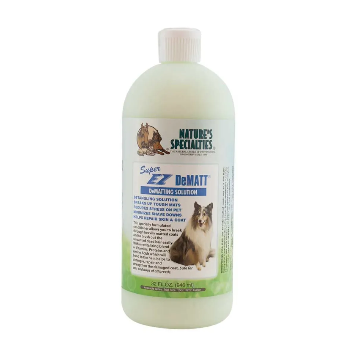 natures_specialties_super_ez_dematt_conditioner__3.webp Ryan's Pet Supplies Natures Specialties Super EZ Dematt Conditioner 12:1