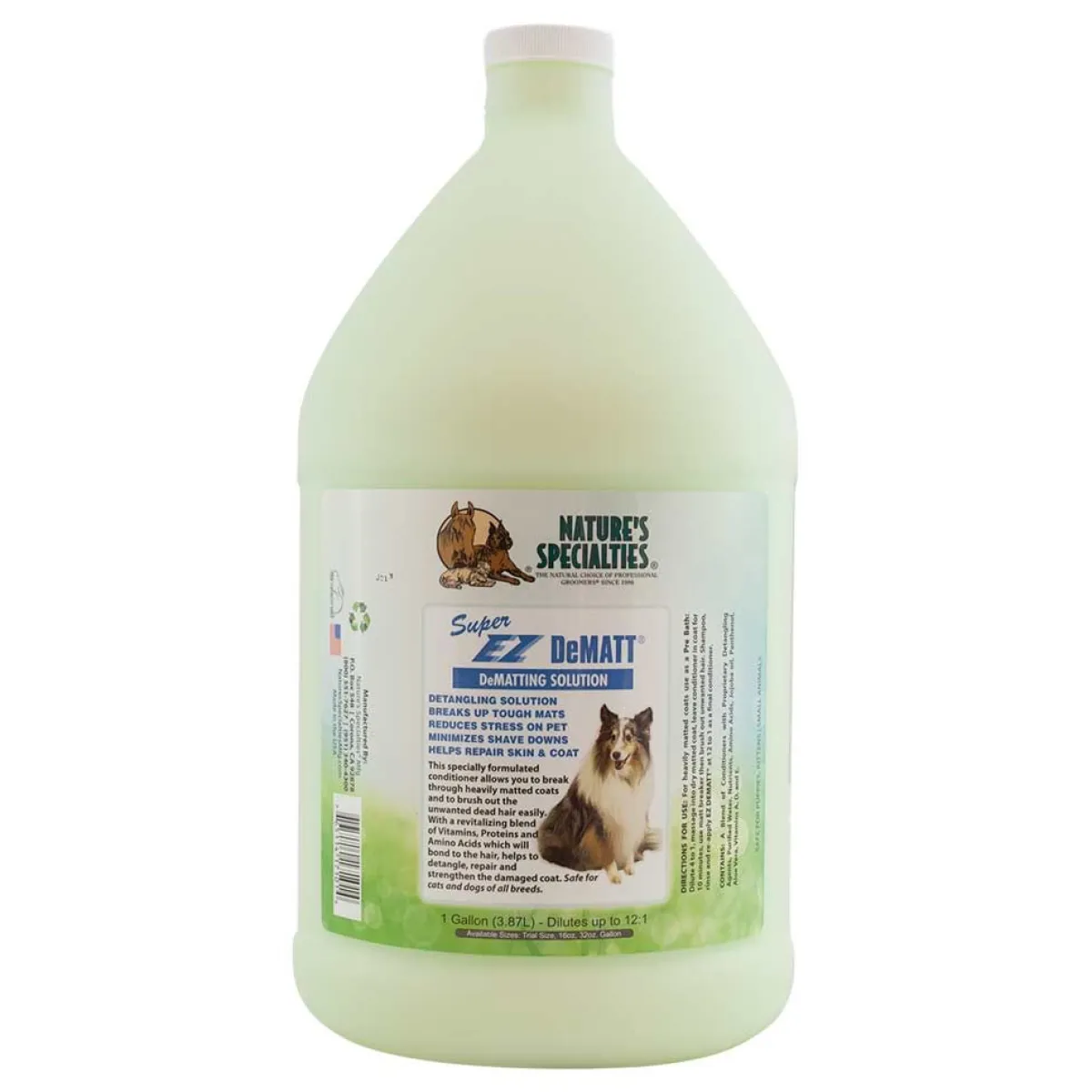 natures_specialties_super_ez_dematt_conditioner__4.webp Ryan's Pet Supplies Natures Specialties Super EZ Dematt Conditioner 12:1