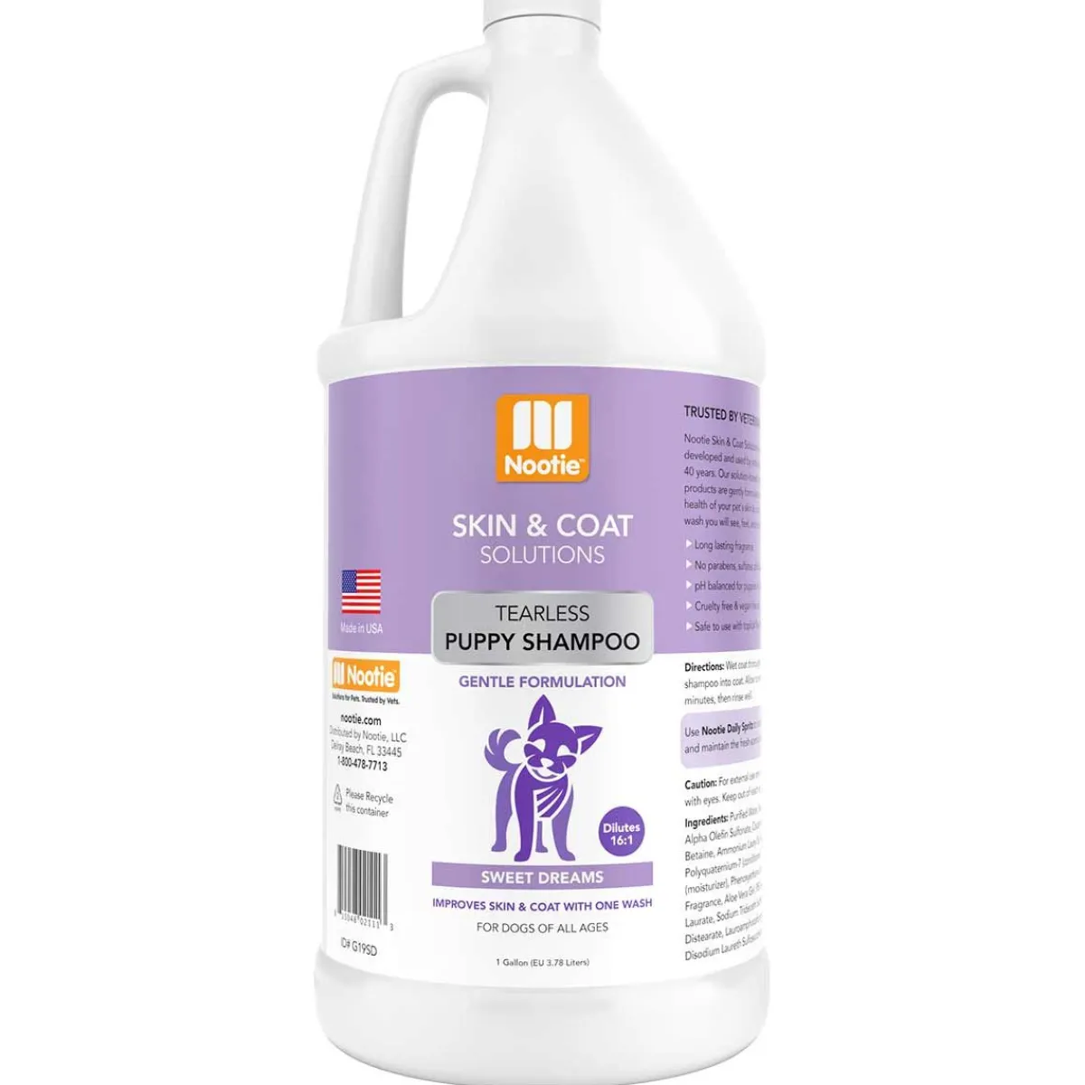 nootie_sweet_dreams_tearless_puppy_shampoo_2.webp Ryan's Pet Supplies Nootie Sweet Dreams Tearless Puppy Shampoo