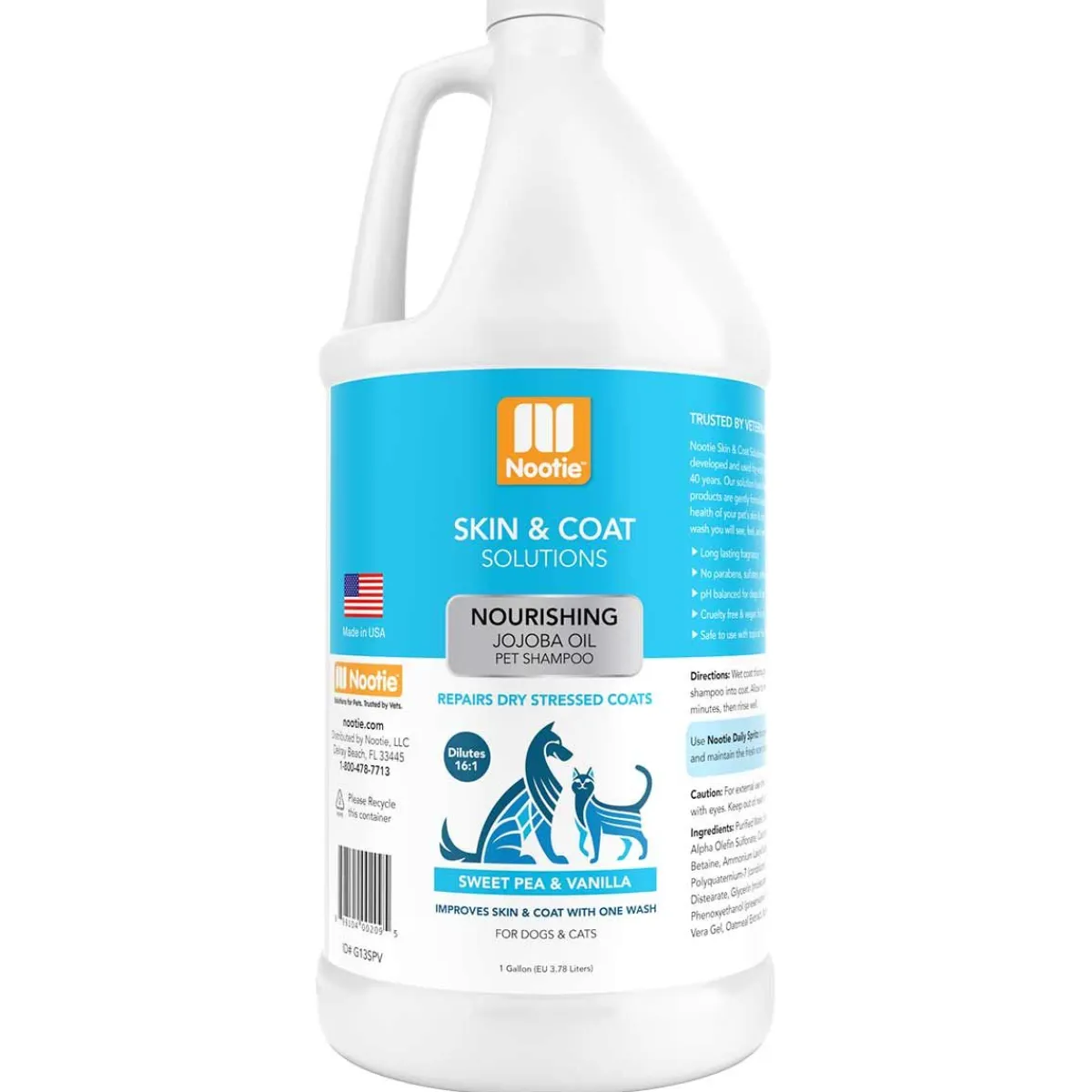 nootie_sweet_pea_amp_vanilla_nourishing_with_jojoba_oil_shampoo_2.webp Ryan's Pet Supplies Nootie Sweet Pea & Vanilla Nourishing with Jojoba Oil Shampoo