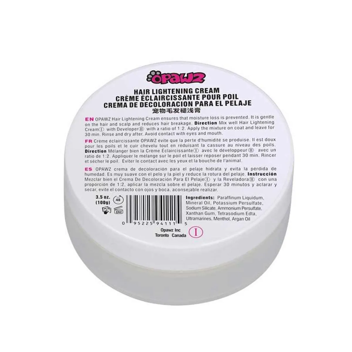 Ryan's Pet Supplies OPAWZ Lightening Cream and Developer Value Pack