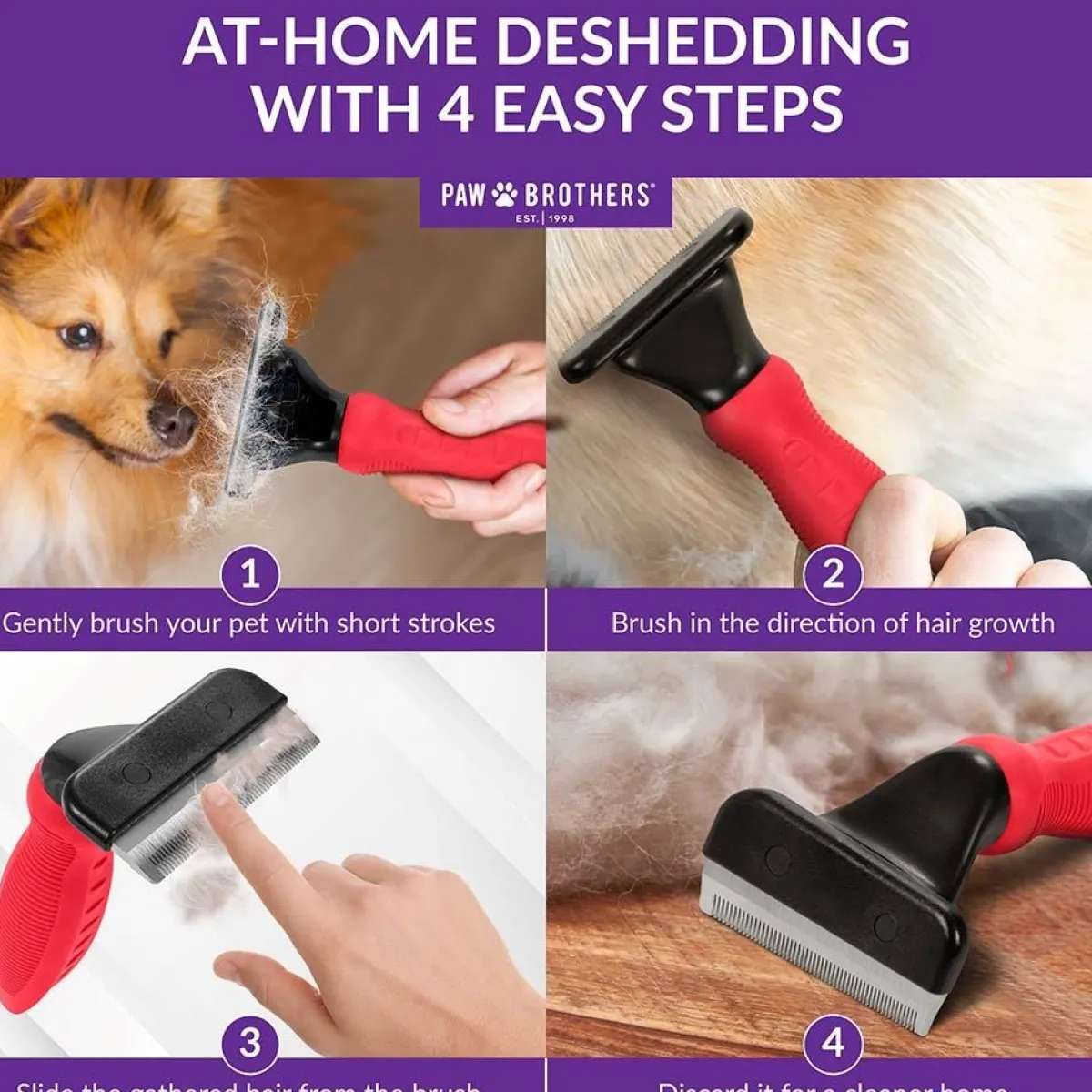 paw_brothers_deshedding_tool_10.webp Ryan's Pet Supplies Paw Brothers Deshedding Tool